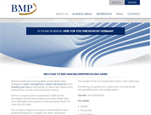Tablet Screenshot of bmp-immo.de